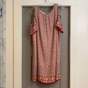 Max Studio Cold Shoulder Dress, size L